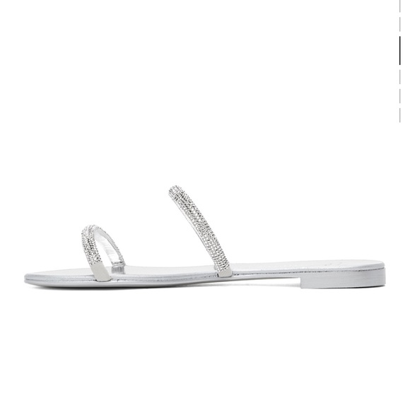 Sold —Silver Giuseppe Zanotti sandals - Picture 5 of 7